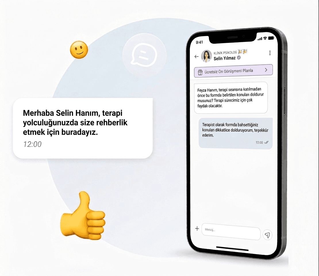 Uzmanınla İstediğinde Mesajlaş